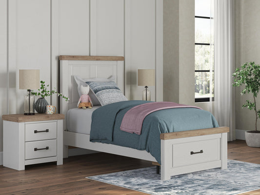 Savonport Twin Panel Storage Bed, Dresser, Mirror, Chest and Nightstand