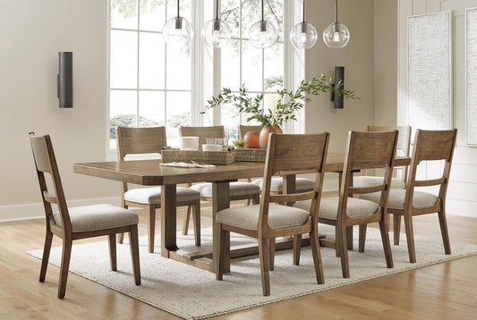 Cabalynn Dining Table and 8 Chairs