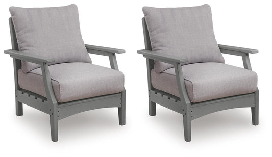 Cove Beach Lounge Chair w/Cushion (2/CN)