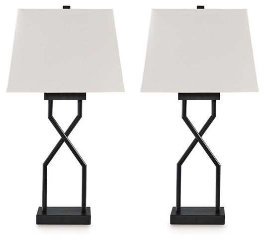 Brookthrone Metal Table Lamp (2/CN)
