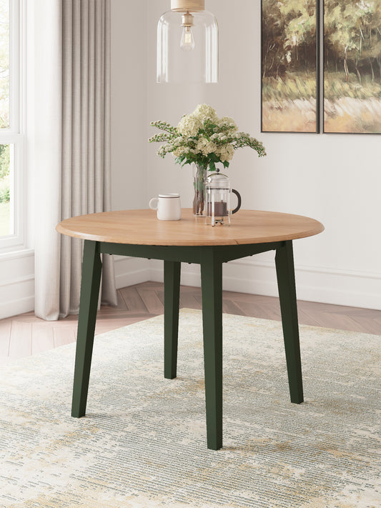 Gesthaven Round DRM Drop Leaf Table