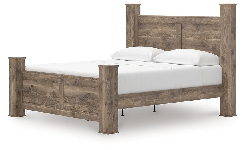 Rusticott King Poster Bed