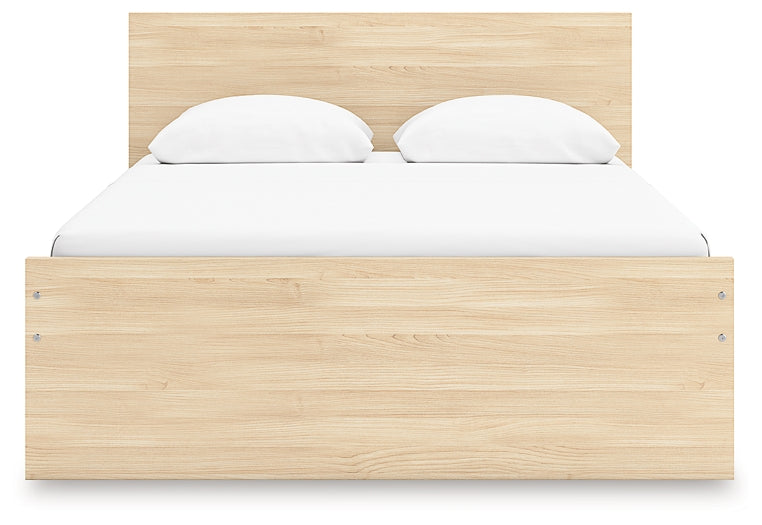 Onita Queen Panel Platform Bed with 1 Side Storage