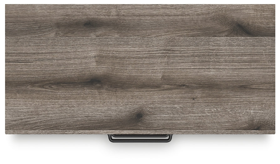 Graystorm Queen Panel Bed with Mirrored Dresser, Chest and Nightstand