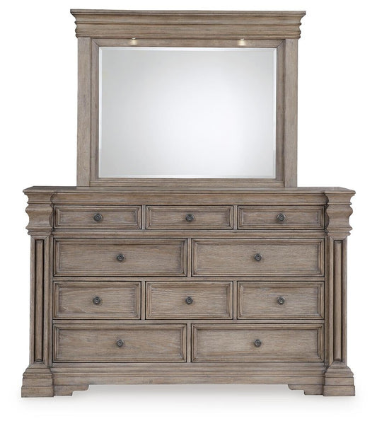 Blairhurst King Panel Bed, Dresser, Mirror, Chest and Nightstand