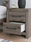 Graystorm Twin Panel Bed, Dresser, Mirror and Nightstand