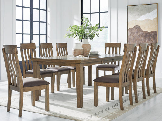 Broxtyn Dining Table and 8 Chairs
