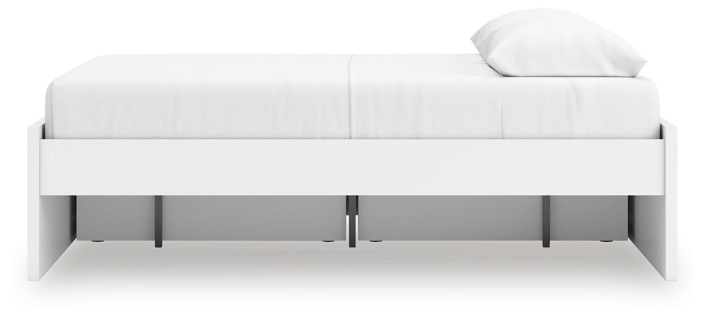 Onita Queen Platform Bed with 1 Side Storage