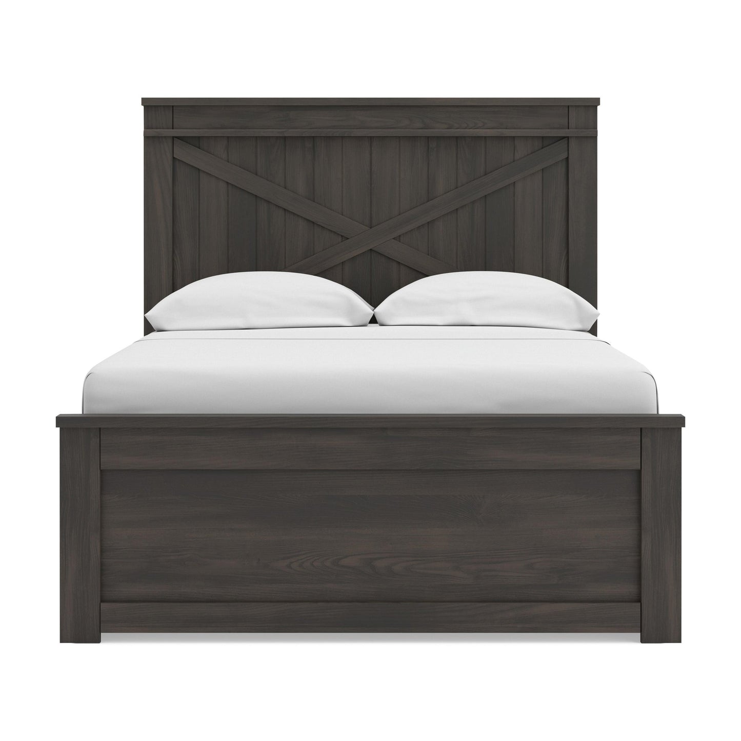 Vonitta Bay Full Panel Bed with 2 Sided Storage