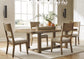 Cabalynn Dining Table and 4 Chairs