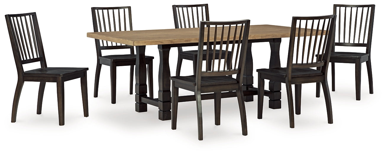Charterton Dining Table and 6 Chairs