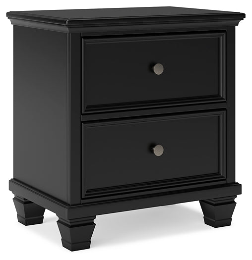 Lanolee Two Drawer Night Stand