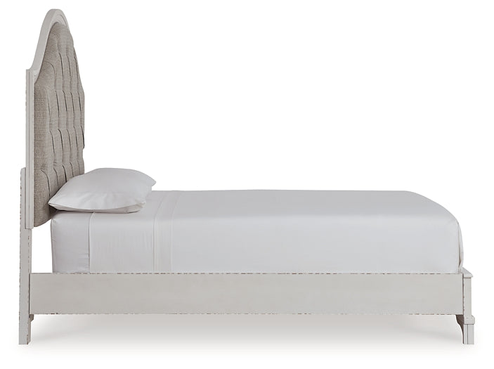 Brollyn  Upholstered Panel Bed