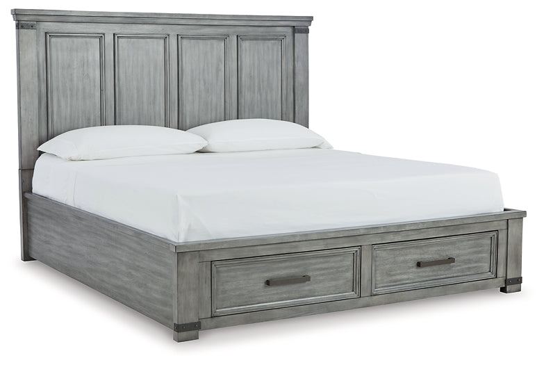Russelyn King Storage Bed with Dresser