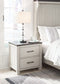 Darborn King Panel Bed with Mirrored Dresser, Chest and 2 Nightstands
